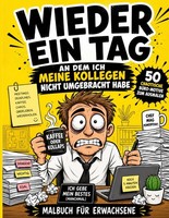 Malbuch FüR Erwachsene – 50 BüRo-Motive Zum Ausmalen, Stressabbau, Geschenk