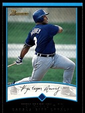 Ken Harvey 2001 Bowman Draft Picks & Prospects #BDP42 Royals MLB READ FREE SHIP