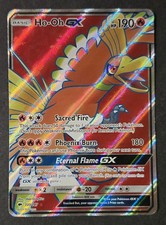Carta Pokemon Ho-Oh GX 131/147 Ombre Brucianti quasi nuova