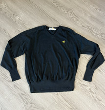 Vintage Augusta National Golf Black Pullover - Medium