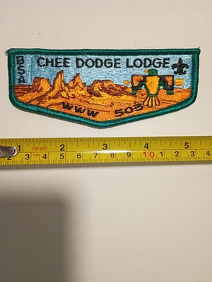 oa lodge 503 chee dodge Merged Order Of The Arrow Pocket Flap Patch BSA