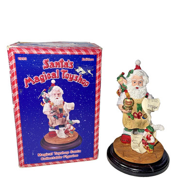 Vintage 1995 Cheryl and Santa s magical toy shop figure