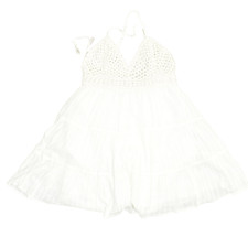 NEW Aerie Aeriecoze Crochet Tie Back Romper Romper Women's Regular Size S