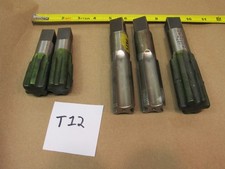 5 pcs 1-3/16-18 1-5/16-12 1-3/8-12 taps greenfield 1-3/16" 1-5/16" 1-3/8" 18 12