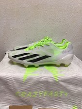 ADIDAS X CRAZYFAST+ FG (BLANCO) (TACOS/ZAPATOS DE FÚTBOL) TALLA 6.5 (GY7377)