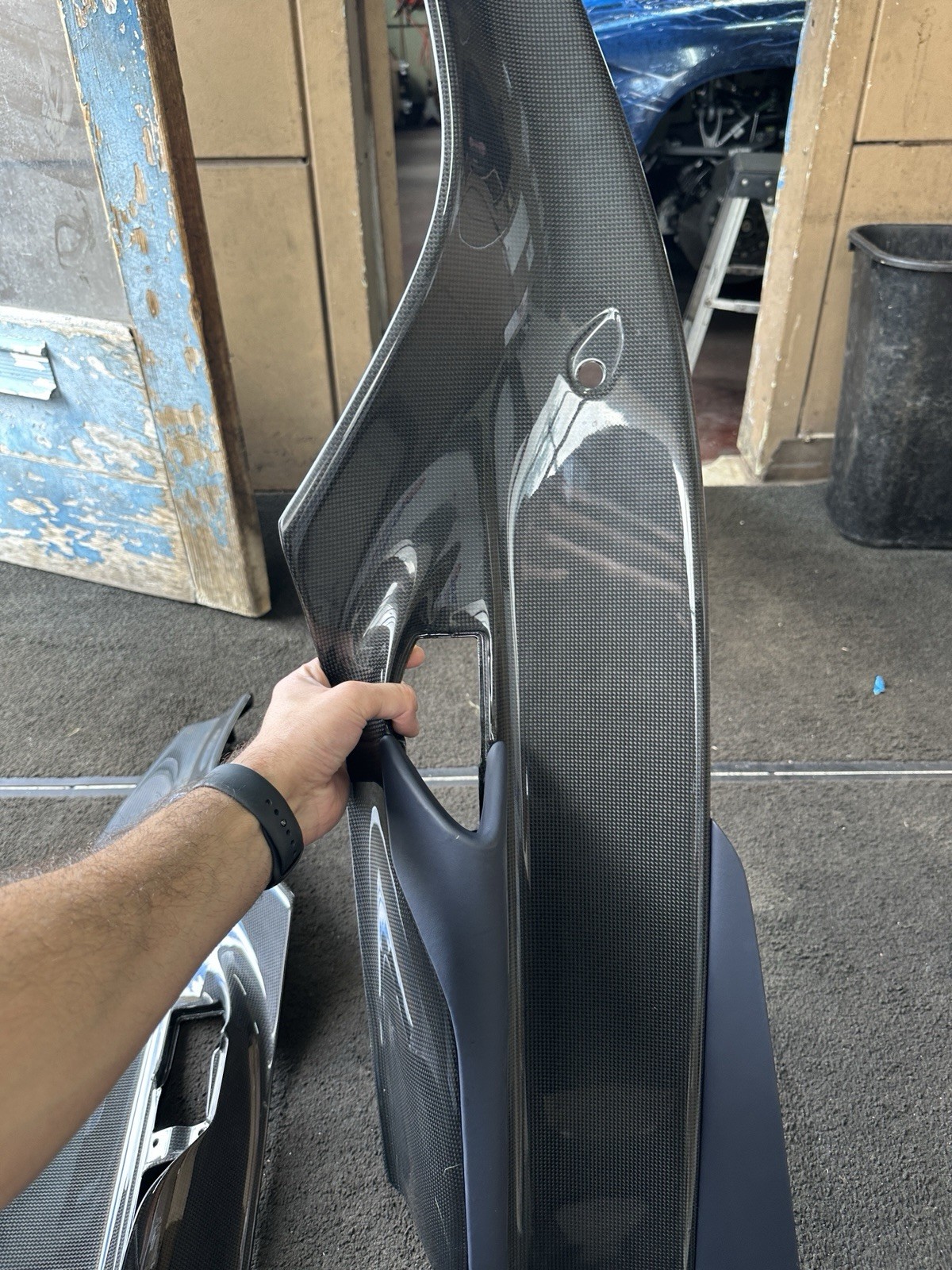 2016-2019 Ferrari 488 Carbon Fiber Door Panel Left Right 087167900 087169400