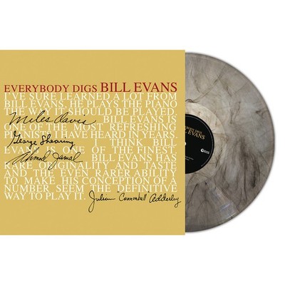 Bill Evans - Everybody Digs Bill Evans Grey Marble Vinyl Edition (WW - Reissue)