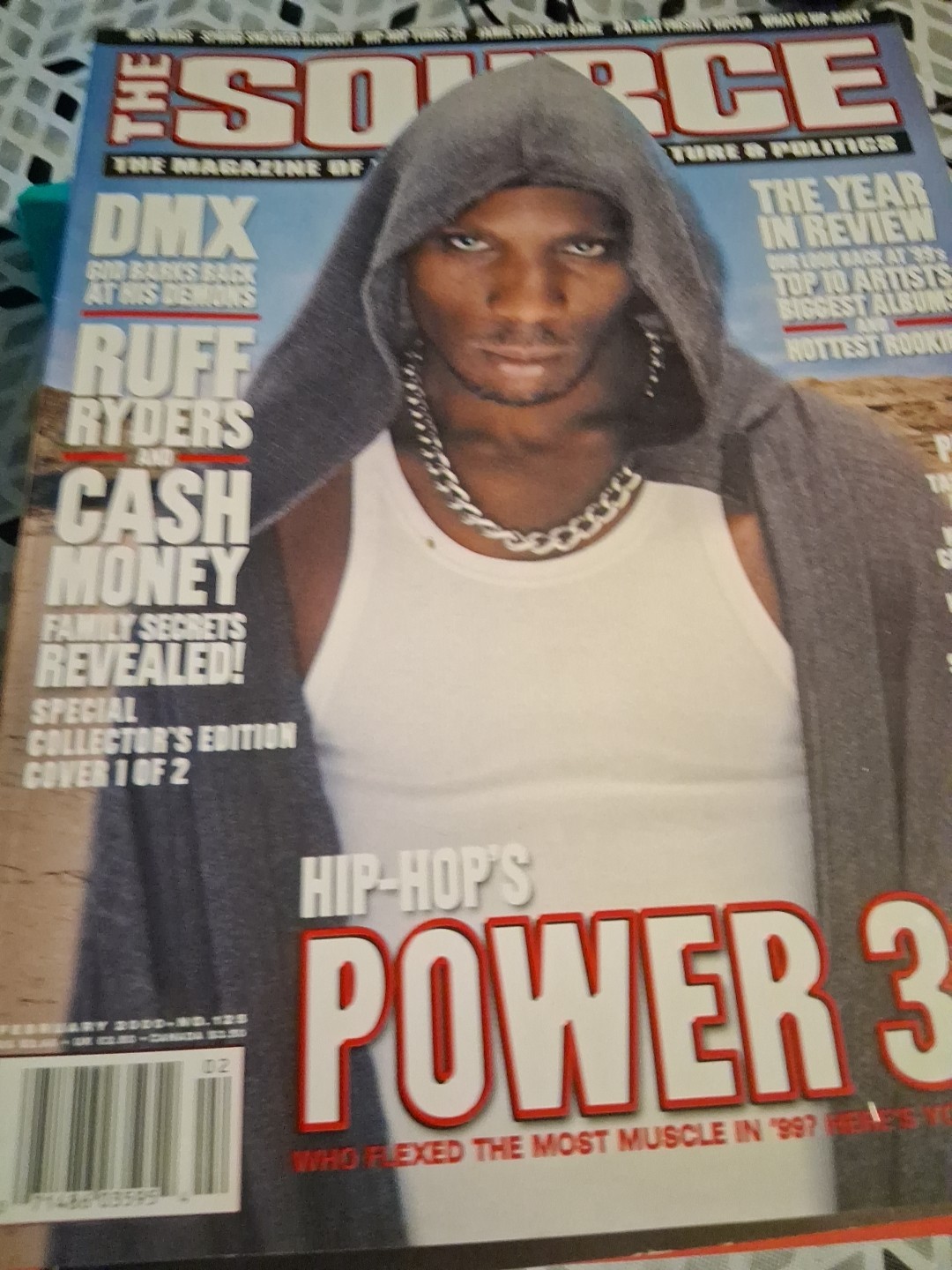 The Source Hip Hop Magazine No. 125 Feb 2000 DMX Power 30 Ruff Ryders Cash Money