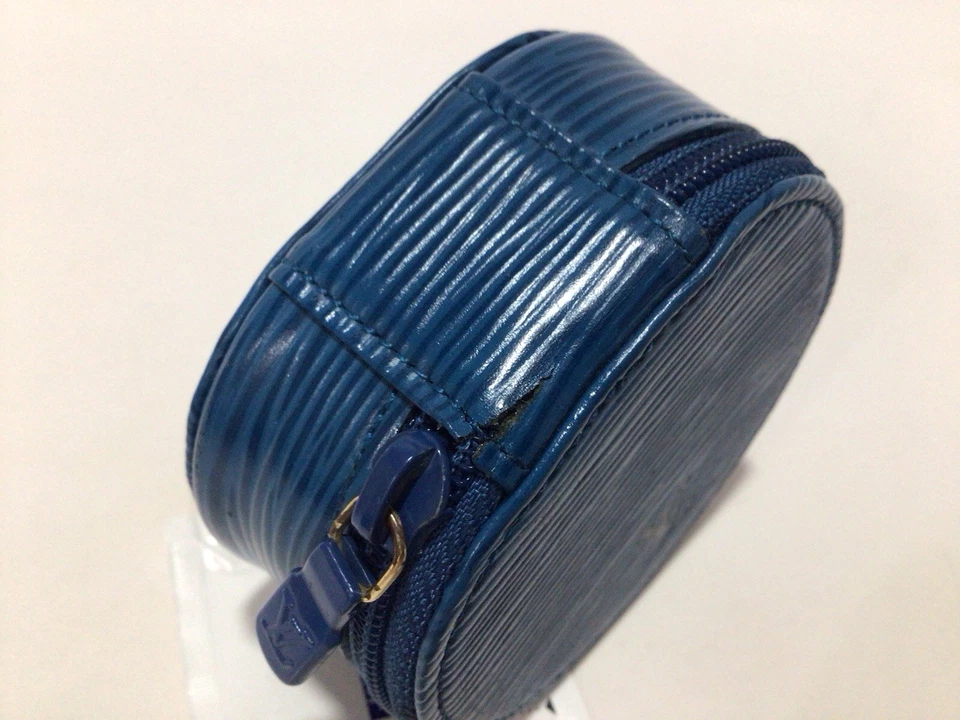 LOUIS VUITTON PARIS Cuero Epi PEQUEÑO BOLSO CAJA REDONDA Foto 4 de 4