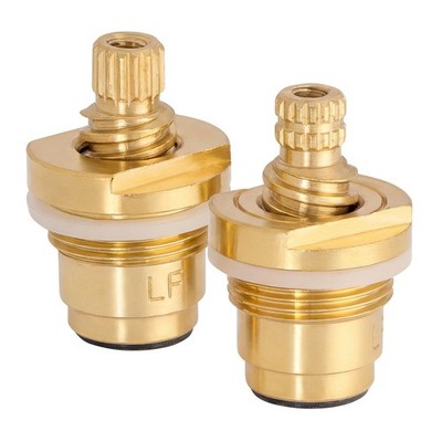 Hot & Cold Faucet Stem Replacement Pair for Lavatory & Kitchen Faucets