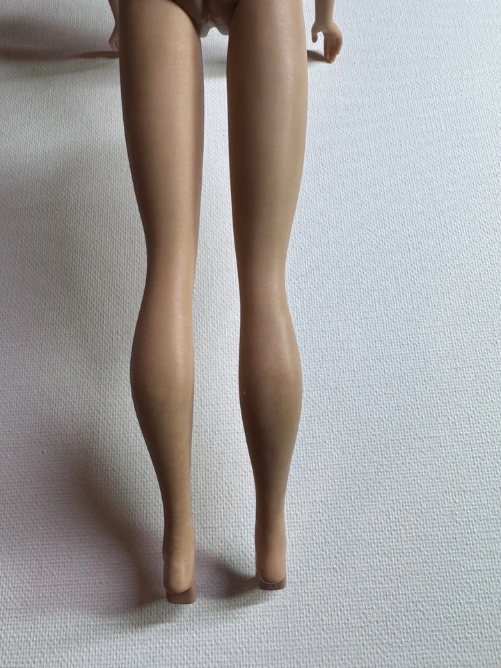 Vintage Mattel’s Brunette Ponytail #4 Barbie Yellow Pajamas GC - Image 3 of 4