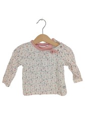 Maglia manica lunga Liegelind bambina fantasia coniglio taglia 74 cotone