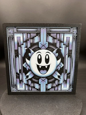 Boo From Mario Bros - 3d Printed Art Deco Picture - Image 1 of 3