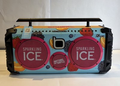 BUMPBOXX FLARE8 CUSTOM SPARKLING ICE PRINT PORTABLE BOOMBOX BLUETOOTH