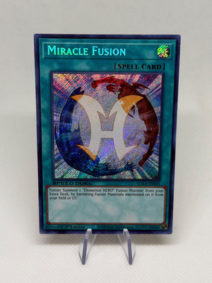 Wunderfusion SGX4-ENE05 Secret Rare 1. Auflage SPEED DUEL YuGiOh