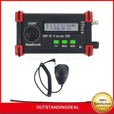 USDX USDR HF QRP SDR Transceiver 8-Band 5W DSP SDR w/ Handheld Mic USB/LSB/  *p0