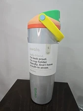 Owala FreeSip Sway Stainless Steel Water Bottle / 30oz / Color: Opal Dream
