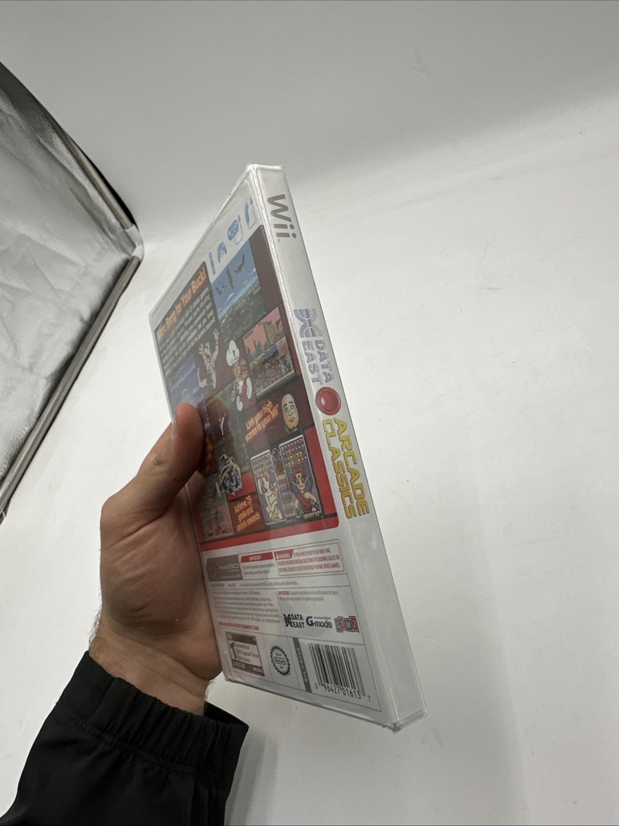 Wiiカセット New - Data East Arcade Classics (Nintendo Wii, 2010) Sealed