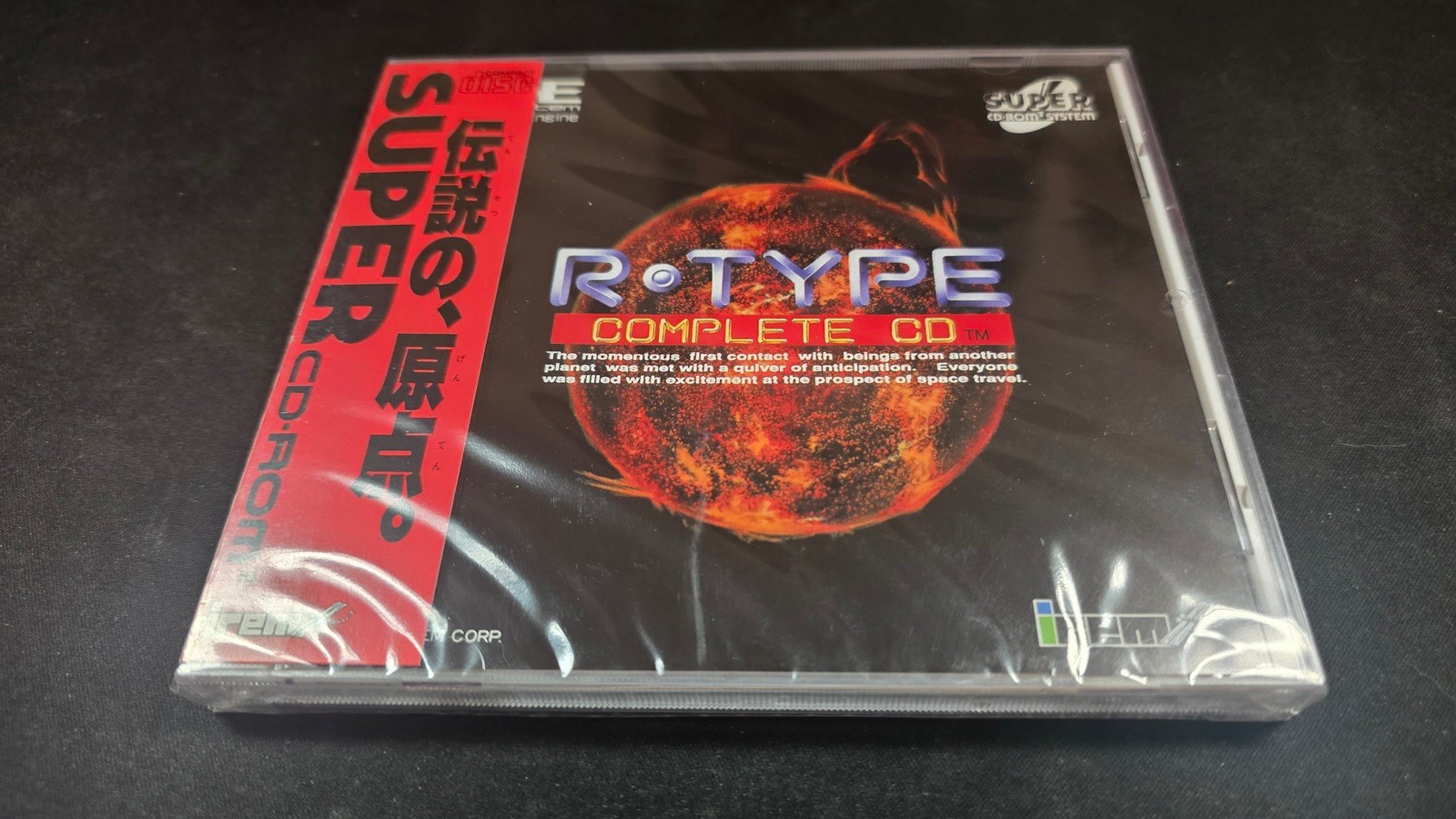 R-Type Complete CD PC Engine PCE Works Super CD Rom2 Japan Brand New Sealed!