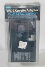Genuine SIMA VHS-C Cassette Tape Adapter Play Compact VHS-C in VCR Model SCA