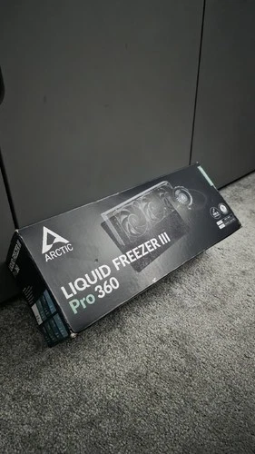 ARCTIC Liquid Freezer III Pro 360 AIO CPU Cooler, 360mm, 3x P12 PWM, Black