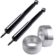 2.5" Front Leveling Lift Kit & Strut Shocks for 94-01 Dodge Ram 1500 2500 2WD