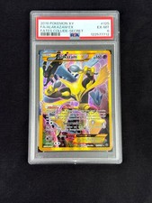 2016 POKEMON XY FATES COLLIDE SECRET #125 FULL ART/ALAKAZAM EX PSA 6