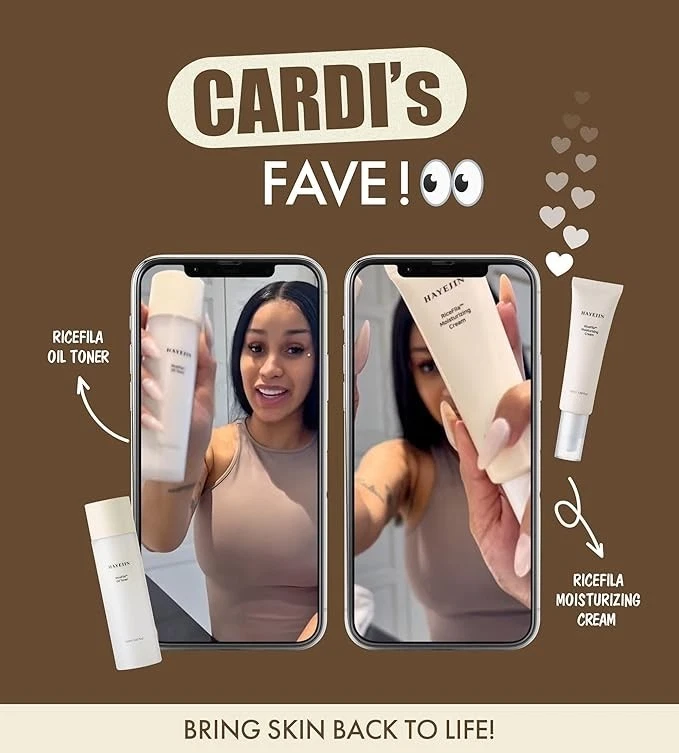 Tónico de aceite de fila de arroz HAYEJIN - 2 en 1 tónico hidratante de arroz coreano con niacinamida Foto 2 de 4