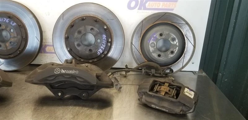 17 DODGE CHARGER SCAT PACK 6 PISTON BR7 BREMBO BRAKE CALIPER SET FRONT AND REAR - Image 2 of 4