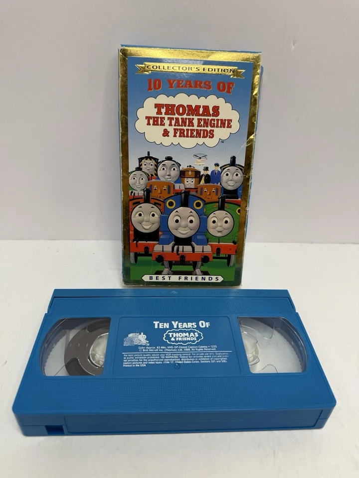 10 Years Of Thomas The Tank Engine & Friends VHS - Image 3 of 3