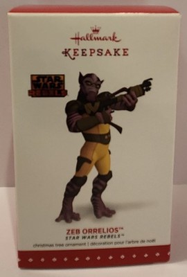 Hallmark Keepsake Ornament 2015 Star Wars Rebels Cartoon Zeb Orrelios New Unused