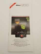 Vintage NIKON THE ALL NEW N2000 BROCHURE, 1986/133492