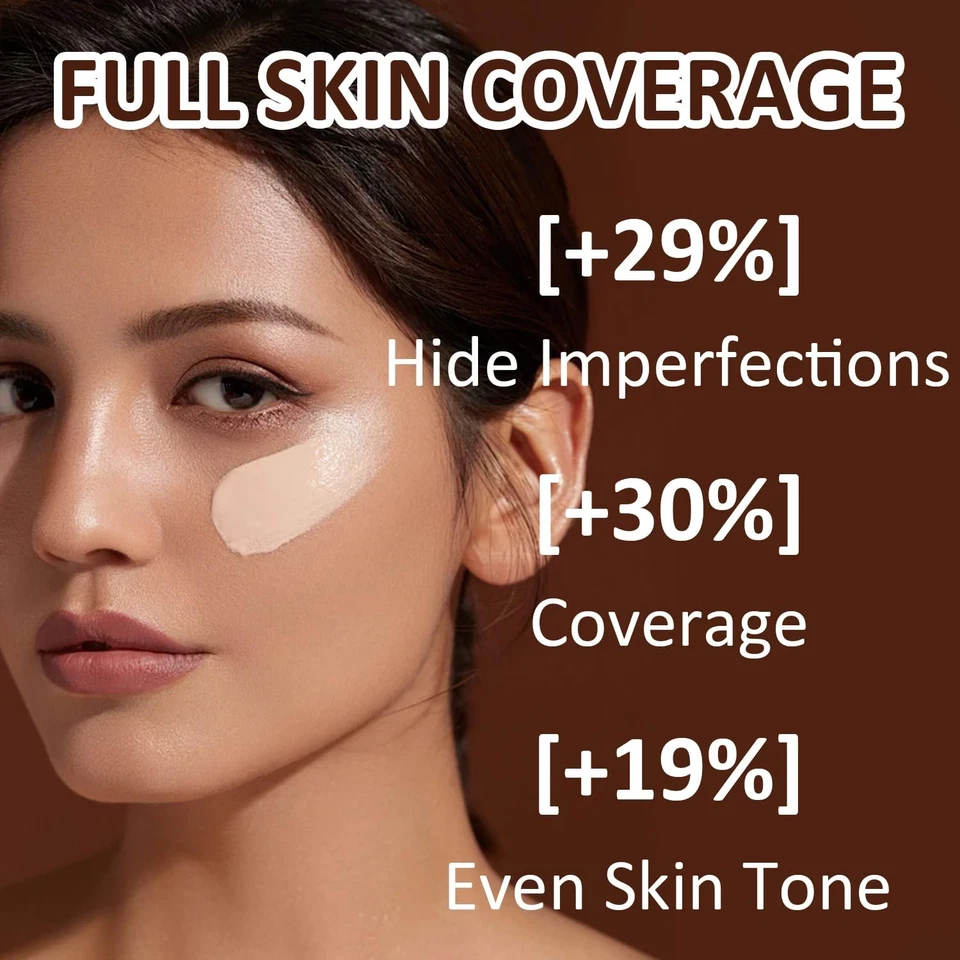 Airbrush Foundation Spray with Brush – Full Coverage Magic Minerals Hydrating - Image 4 of 4