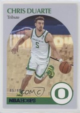 2021 Panini Chronicles Draft Picks Hoops Retro Blue 85/99 Chris Duarte #68 y0i