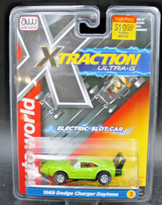 2022 Autoworld HO Slot Car 1969 DODGE CHARGER DAYTONA Sublime SC373 X-Traction