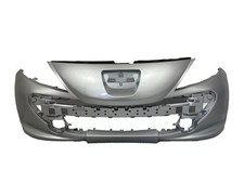 Peugeot 207 CC/RC/GTI -09 Frontstoßstange lackiert EZR Aluminiumgrau LAGERWARE