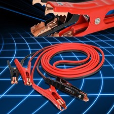 Heavy Duty 16 Feet 6 Gauge Battery Booster Cable Emergency Power Jumper 400amp