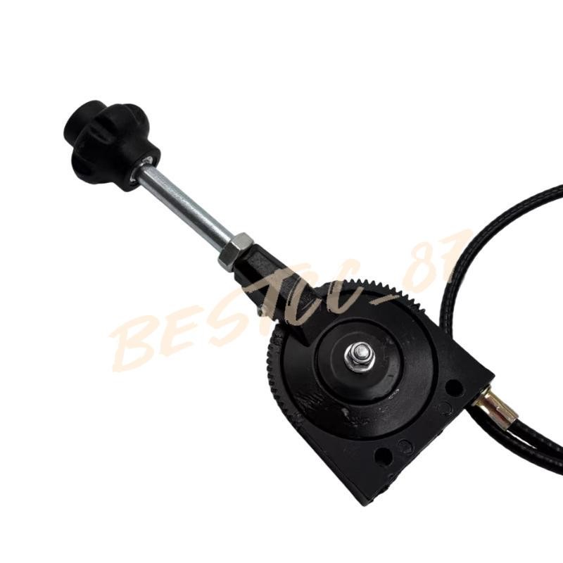 Excavator Throttle Control Cable 40 Inches Manual Throttle Wire