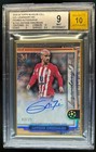 Museo UEFA Antoine Griezmann 2023 legendario tinta enmarcado auto rubí #3/25 BGS 9/10