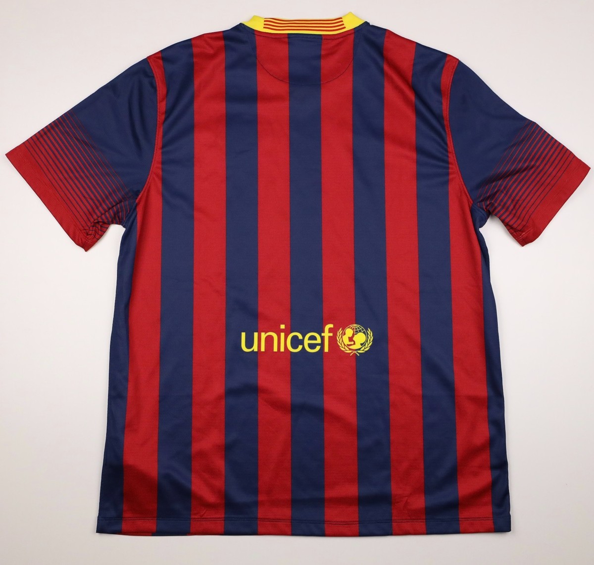 Barcelona 2013/14 Home Nike Dri-Fit Soccer Jersey Men's XL 532822