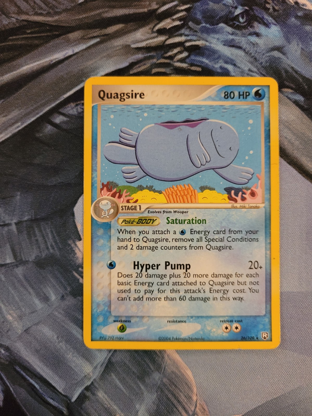 Pokemon TCG Card - Quagsire Team Rocket Returns 26/109 Rare - MP