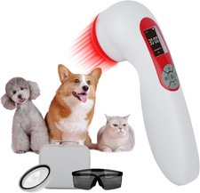 5000mAh Cold Laser Therapy Device for Dogs - 5x808nm  10x650nm