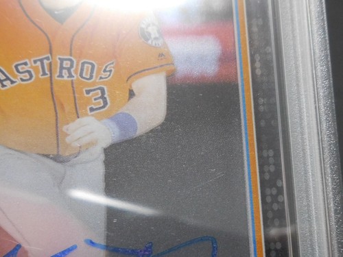 2019 Topps Clearly Kyle Tucker # Caa-Kt RC Auto Schwarz / 75 Houston Astros PSA - Bild 12 von 21