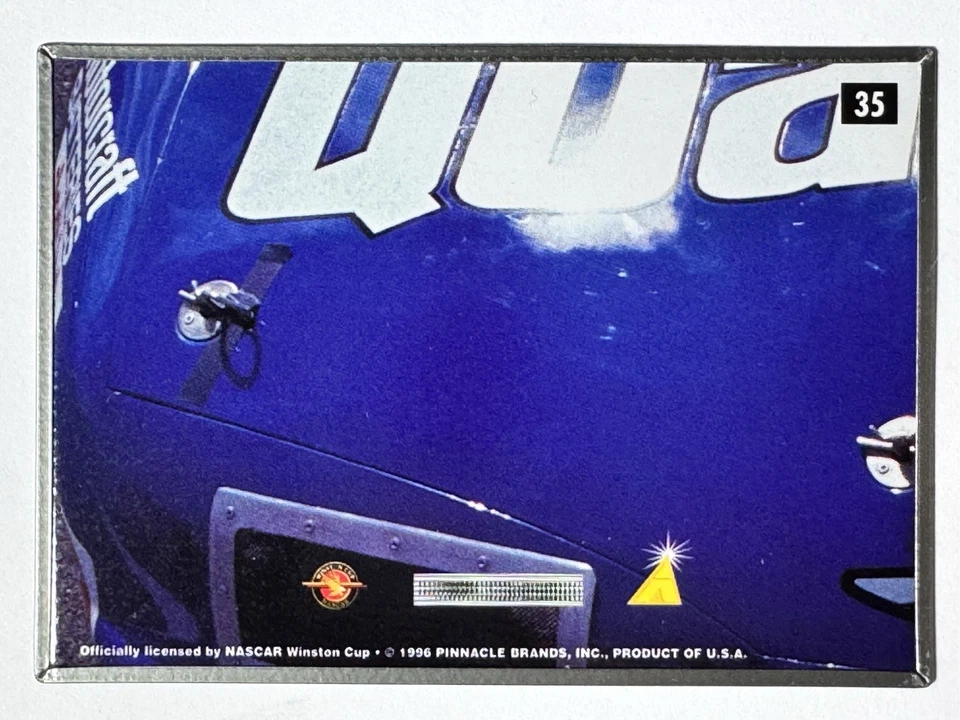 HOF'er DALE JARRETT 1997 Pinnacle Precision Steel METAL NASCAR Racing Card #35 - Image 2 of 2
