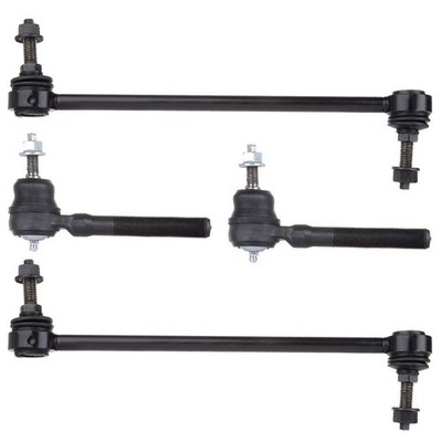 4x Outer Tie Rod Front Sway Bar Suspension For 1998-2004 Chrysler Concorde 300M