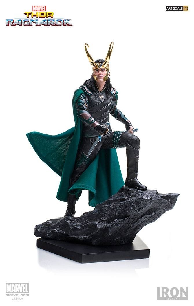 Iron Studios Loki Statue Figure Thor Ragnarok Marvel