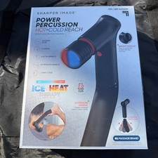 Sharper Image Power Percussion Hot  Cold Reach Percussion Massager. Brand NEW