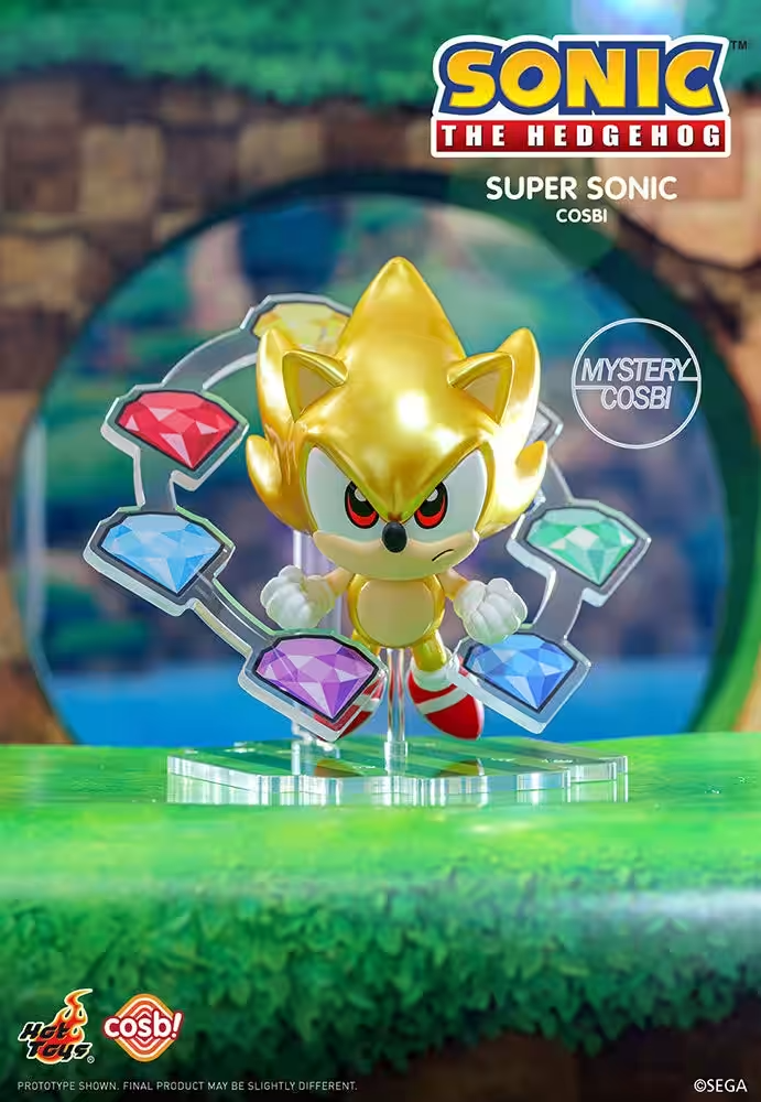cosbi コスビ シークレット スーパーソニック Sonic the Hedgehog cosbi collection 1 box Sega Store Tokyo Limited