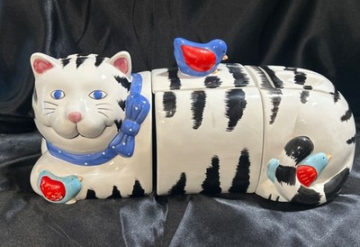Coco Dawley Cat 3-Piece Canister Set *RARE*