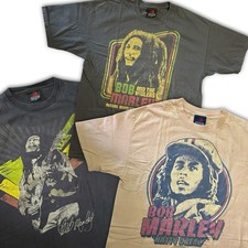 Bob Marley Reggae Revolution Tour Shirt Zion Rootswear 2008 Y2K mens L / XL 3 